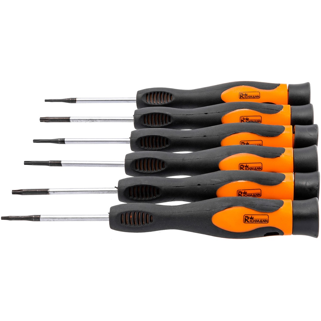 Atsuktuvų rinkinys Torx 6 vnt.