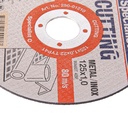 Metalo pj.diskas 125x1x22 mm