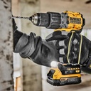DeWALT DCD805E2T smūg. gręžtuvas - suktuvas