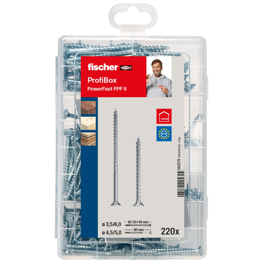 Medsraigčių rinkinys PROFI-BOX PZ, 220vnt.