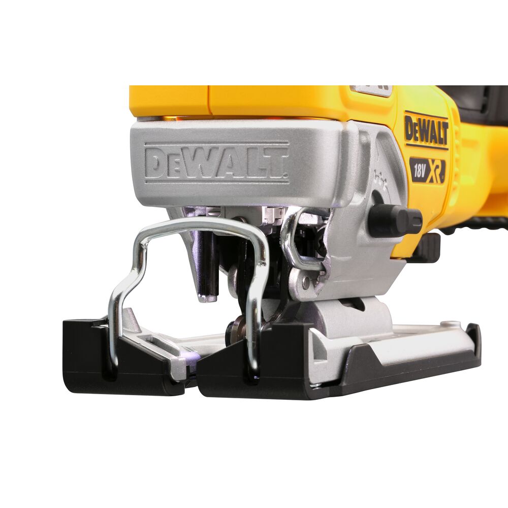 Akumuliatorinis siaurapjūklis DeWalt DCS334N