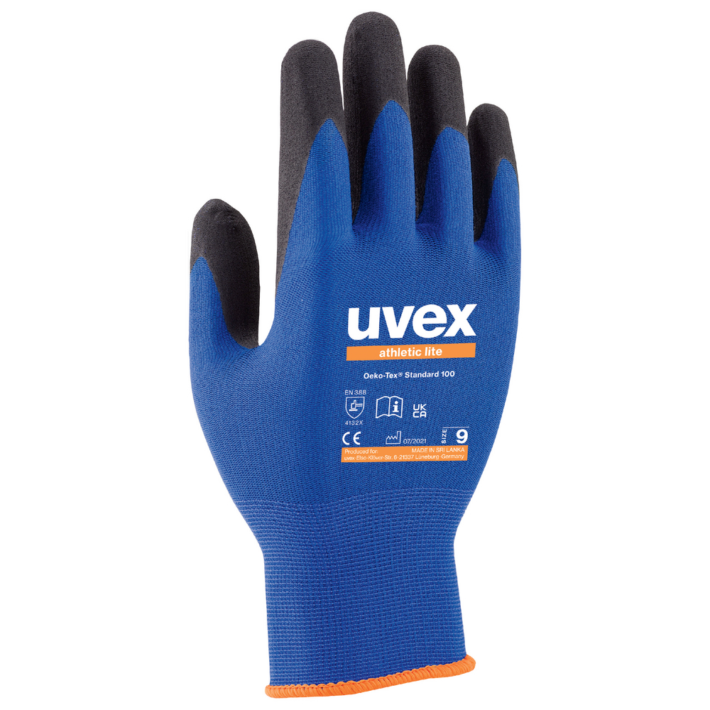 Pirštinės aplietos PU Uvex Athletic lite, 11 dyd.