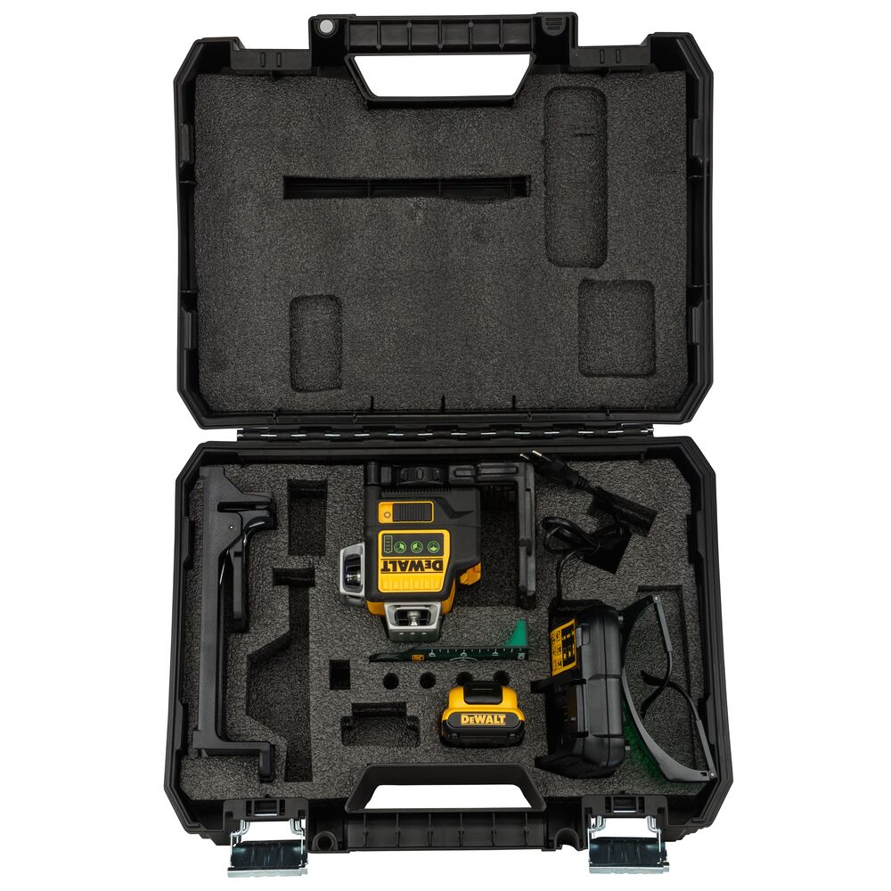 DeWALT DCE089D1G linijinis lazeris, 3D, žalias