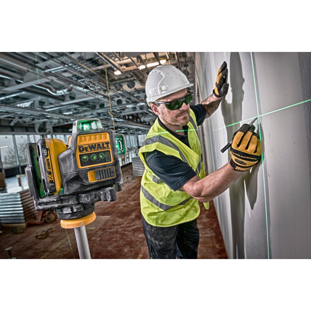 DeWALT DCE089D1G linijinis lazeris, 3D, žalias
