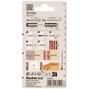 Fischer kaiščiai su varžtais SX Plus S 5x25 mm 20 vnt.