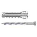 FISCHER kaiščiai su varžtais SX Plus S, 10x50 mm, 5 vnt.