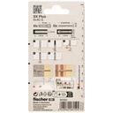 FISCHER kaiščiai su varžtais SX Plus S, 8x40 mm, 10 vnt.
