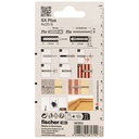 FISCHER kaiščiai su varžtais SX Plus S, 4x20 mm, 25 vnt.