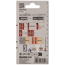 FISCHER kaiščiai SX Plus S, 6x50 mm, 10 vnt.