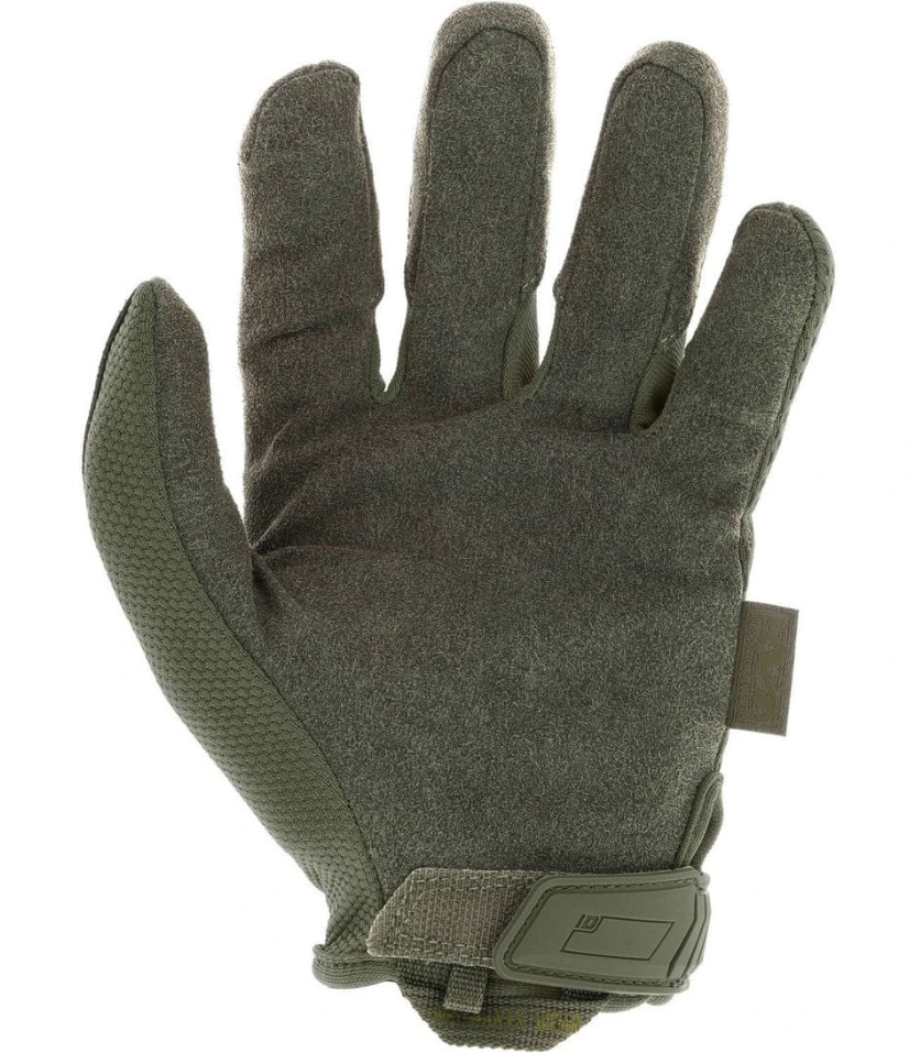 Pirštinės Mechanix The Original® Olive Drab M dydis. Velcro, dirbtinė oda, TrekDry®