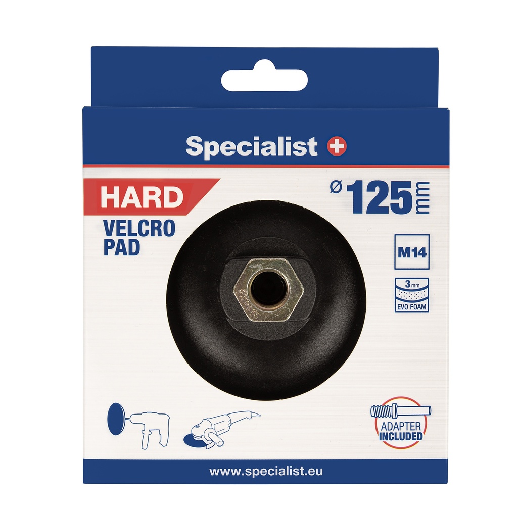 Lipnus šlif. padas SPECIALIST+ Ø125 mm, kietas