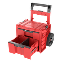 QBRICK PRO įrankių dėžė su ratukais, 2 stalčiai