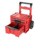 QBRICK PRO įrankių dėžė su ratukais, 3 stalčiai