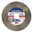 SPECIALIST+ deim. pjovimo-šlifavimo diskas, 125mm