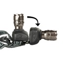 Galvos žibintuvėlis ZOOM LED CT-400, 3W, 140lm, 3xAAA, CAMELION