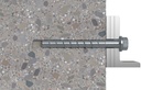 Betonsraigtis UltraCut FBS II 8x55 US TX, Fischer 50 vnt.