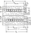 Betonsraigtis UltraCut FBS II 6x100 US, Fischer 100 vnt.