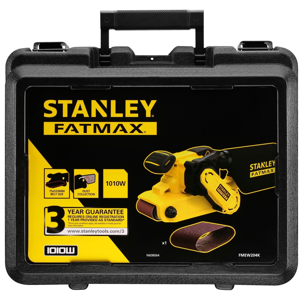 Juostinis šlifuoklis, Stanley FatMax 1010 W