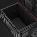 Įrankių dėžė su ratukais ONE Cart 2.0, QBRICK