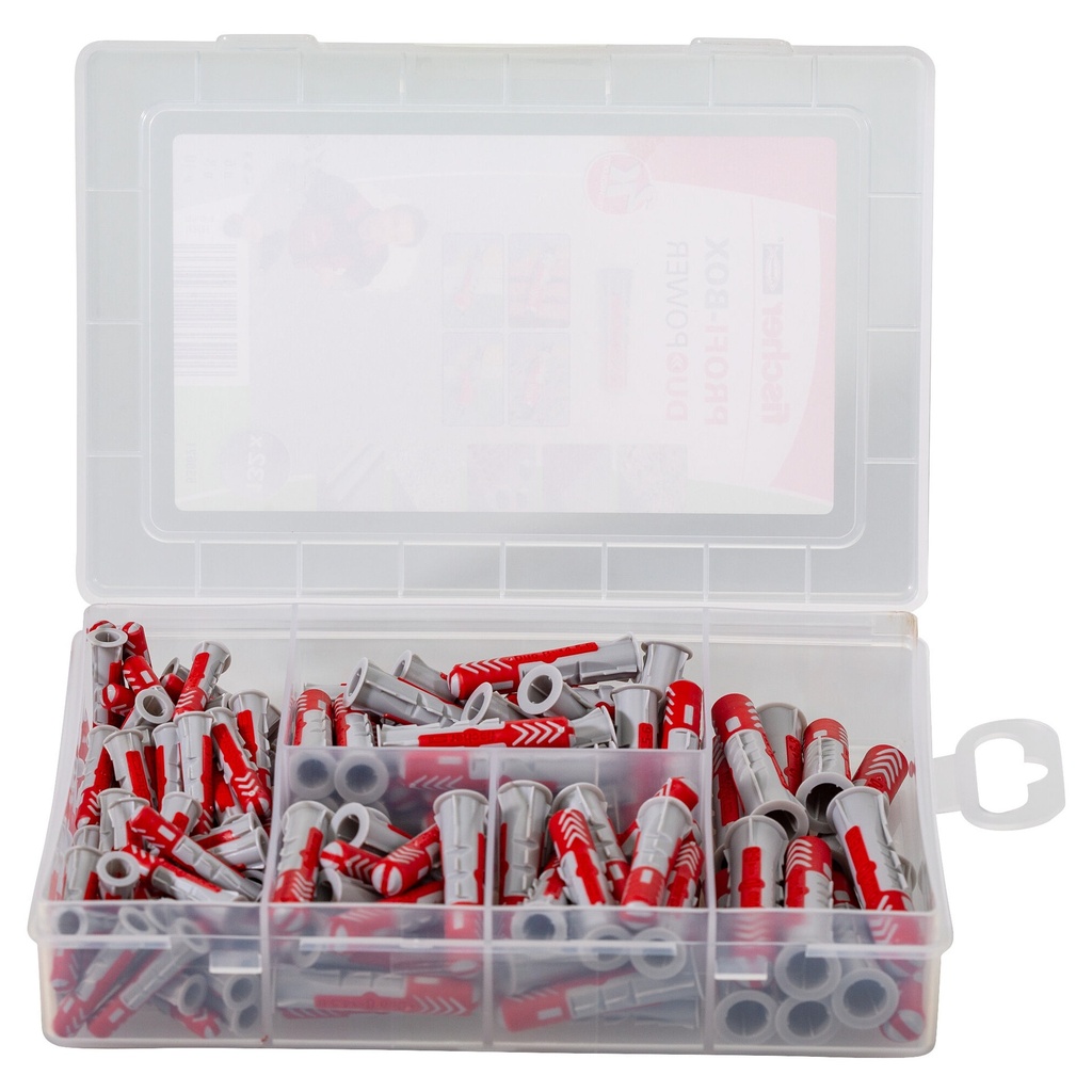 Kaiščių DuoPower rinkinys Profi-Box , Fischer 132 vnt.