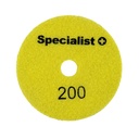 SPECIALIST+ deimant. Šlifavimo lap., 100 mm, 200P