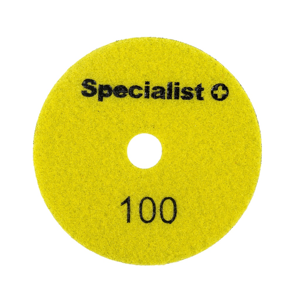 SPECIALIST+ deimant. Šlifavimo lap., universalus, 100 mm, 100P