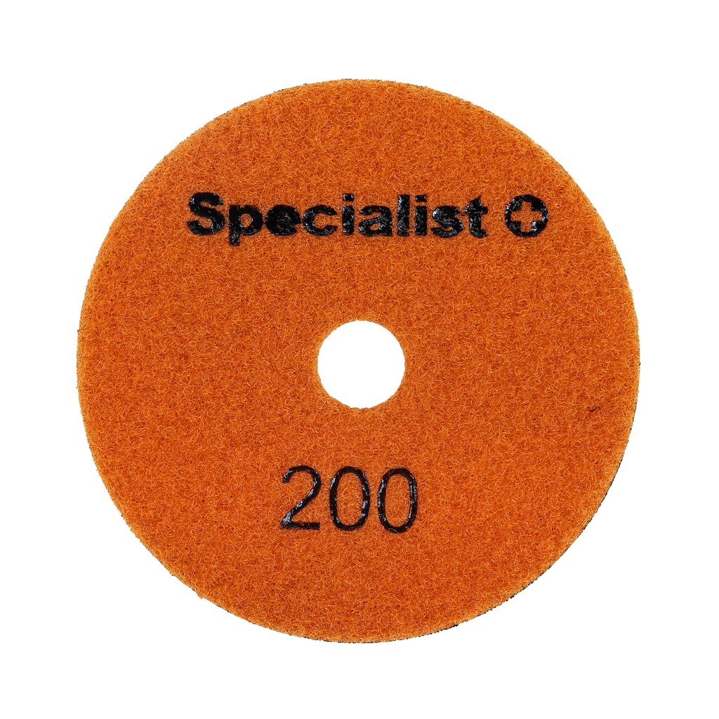 SPECIALIST+ deimant. Šlifavimo lap., universalus, 100 mm, 200P