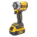 Smūginis veržliasukis 1/2, DCF922P2T 18V, 2x5 Ah,  DeWALT