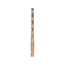 Grąžtas metalui HEX 1/4  6.0 mm. DeWALT