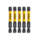 Sukimo antgaliukai FLEXTORQ T40 57 mm, DeWALT 5 vnt.
