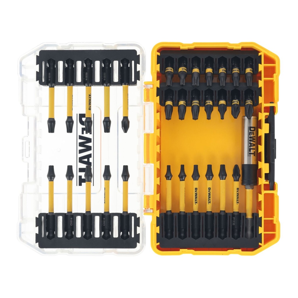 Smūginių antgalių rinkinys EXTREME FLEXTORQ, DeWALT, 31 vnt.