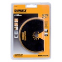 Daugiafunkcinio įrankio pusapvalė geležtė 102 mm, DeWALT