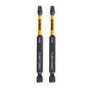 Sukimo antgaliukai FLEXTORQ T25 89 mm, DeWALT 2 vnt.