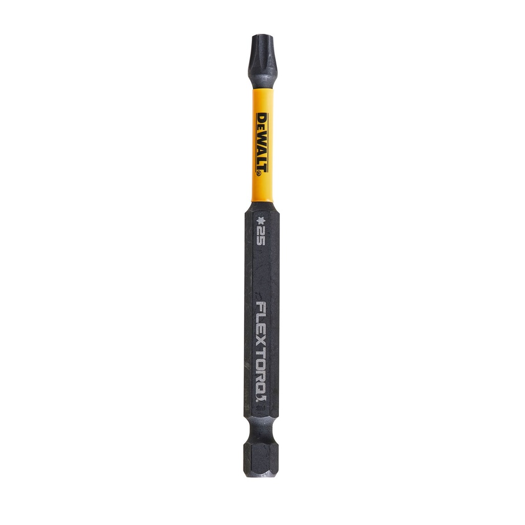 Sukimo antgaliukai FLEXTORQ T25 89 mm, DeWALT 2 vnt.