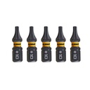 Sukimo antgaliukai FLEXTORQ T10 25 mm, DeWALT 5 vnt.