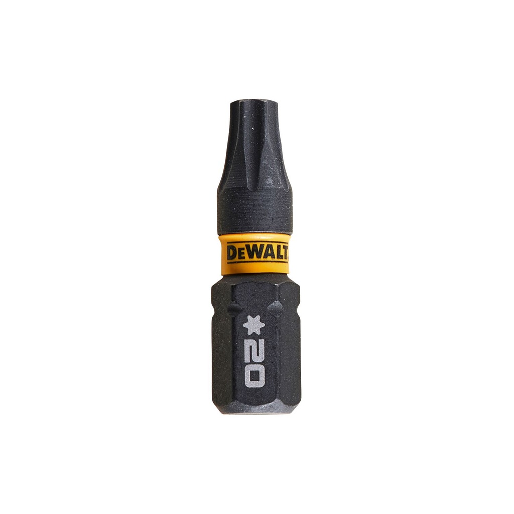 Sukimo antgaliukai FLEXTORQ T20 25 mm, DeWALT, 5 vnt.