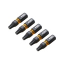 Sukimo antgaliukai FLEXTORQ T20 25 mm, DeWALT, 5 vnt.