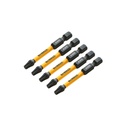 Sukimo antgaliukai FLEXTORQ T25 57 mm, DeWALT 5 vnt.