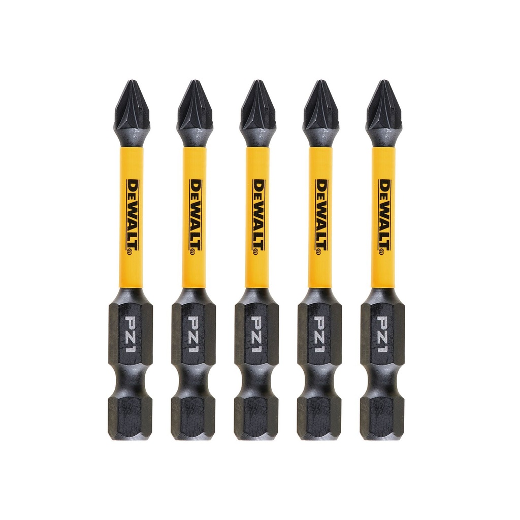 Sukimo antgaliukai FLEXTORQ PZ1, 25 mm, DeWALT, 5 vnt.