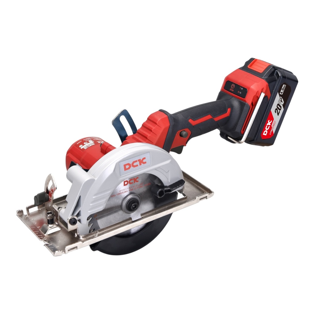 Akumuliatorinis bešepetėlinis diskinis pjūklas 125mm, 20V, KDMY125Z, DCK (be baterijos ir įkroviklio)