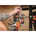 Aliuminis spaustuvas medium duty su jėgos matuokliu 150 mm. , Pony Jorgensen (3).webp