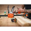 Aliuminis spaustuvas medium duty su jėgos matuokliu 150 mm. , Pony Jorgensen (2).webp