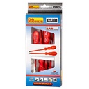 Set of screwdrivers for electricians