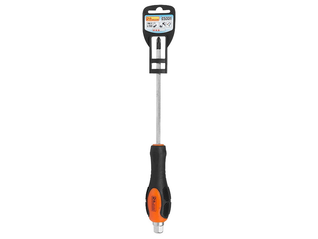 Single go-throught screwdriver 6x250mm.