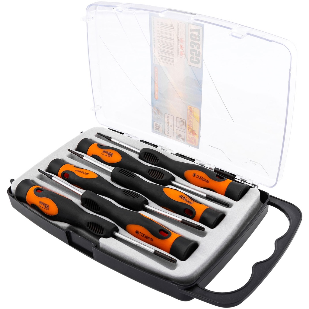 Atsuktuvų rinkinys Torx 6 vnt.