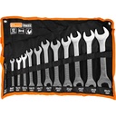 Double open end spanners, fully polished