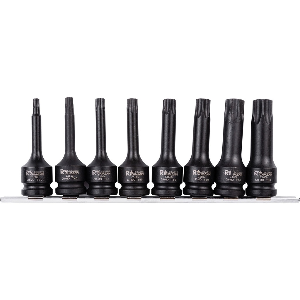 Richmann 1/2 löökpadrunite komplekt, T30-T80, 8 tk