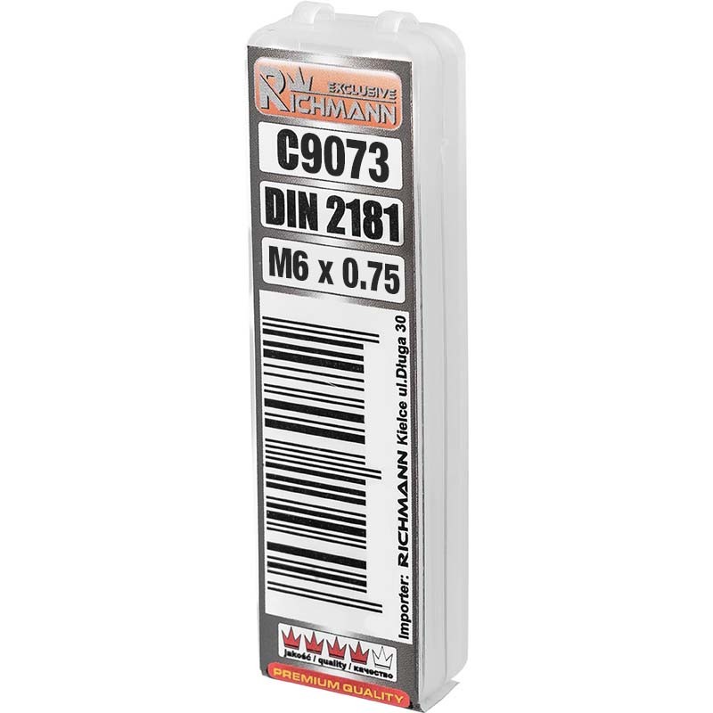 Keermepuur M6 x 0,75 mm, 2 tk