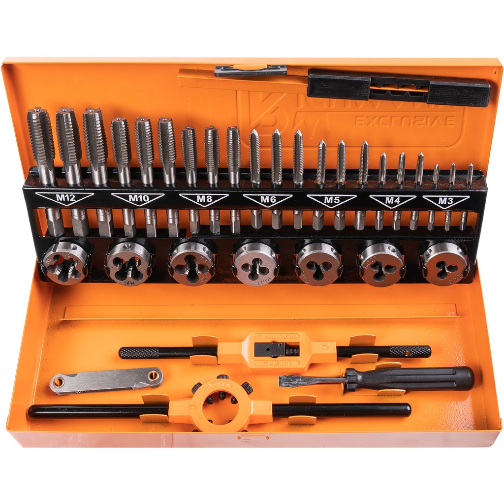 Keermestajate komplekt, M3-M12, 32 tk