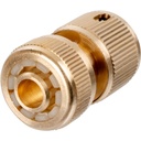 Bass coupler with STOP mech. 1/2"